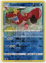 Crawdaunt - Battle Styles - 039/163 - Reverse