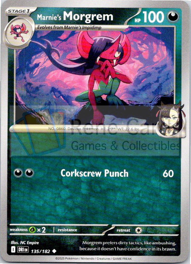 Marnie's Morgrem - DRI  - 135/182