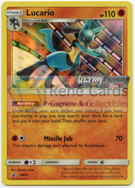Lucario - SM95 - Promo - Ultra Prism Prerelease participation promo
