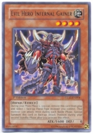 Evil Hero Infernal Gainer - 1st. Edition - GLAS-EN004