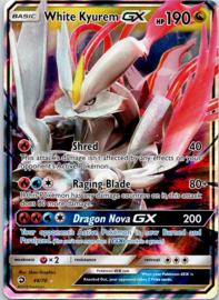 White Kyurem GX - S&M DraMaj  48/70
