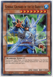 General Grunard of the Ice Barrier - 1st. Edition - SDFC-EN018