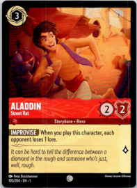 Aladdin - Street Rat - 1TFC-105/204