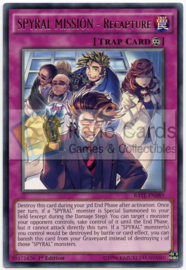 SPYRAL MISSION - Recapture - 1st. Edition - RATE-EN089