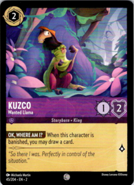 Kuzco - Wanted Llama - 2ROF-45/204