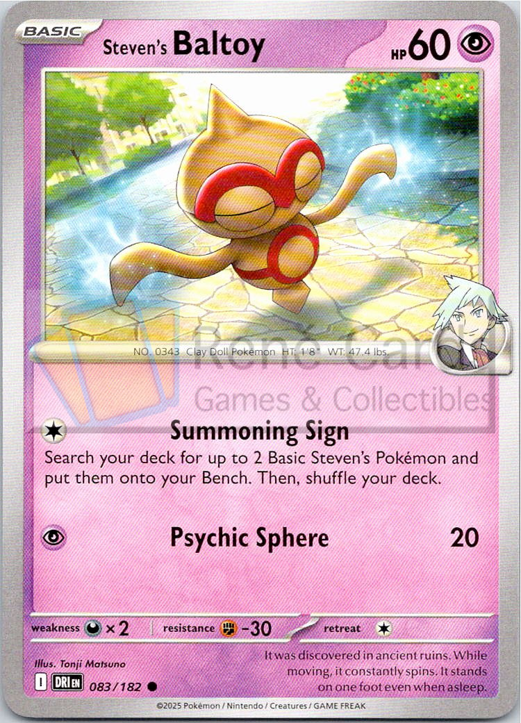 Steven's Baltoy - DRI  - 083/182