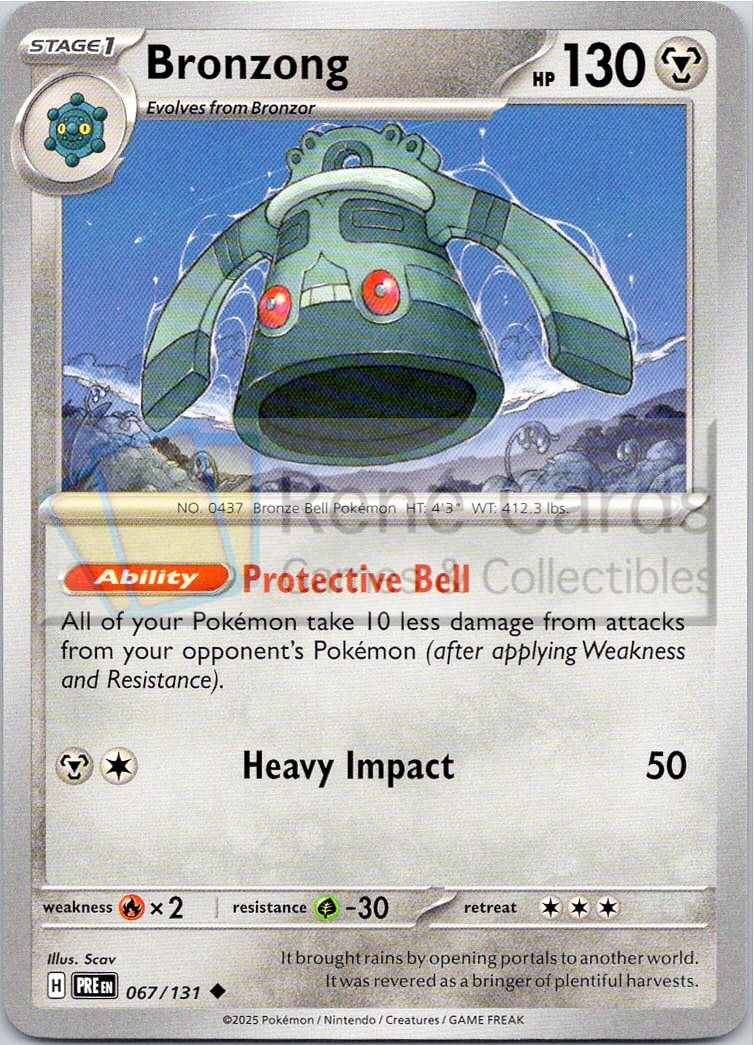 Bronzong - PRE  - 067/131