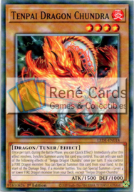 3 x Tenpai Dragon Chundra - 1st Edition - LEDE-EN018 - Playset