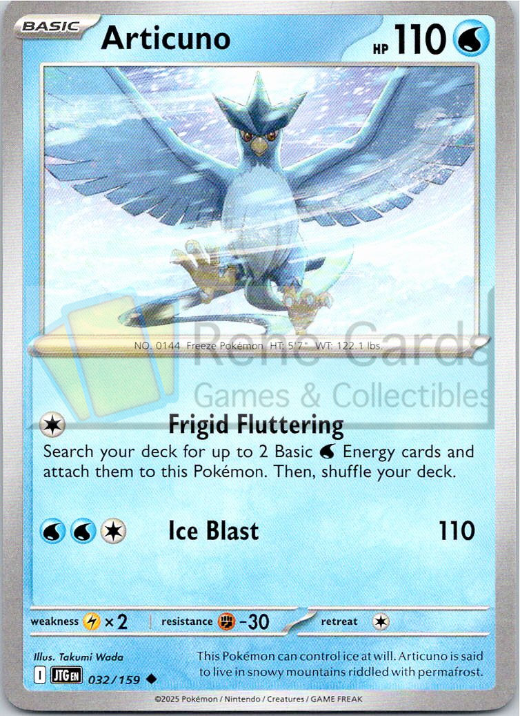 Articuno - JTG  - 032/159