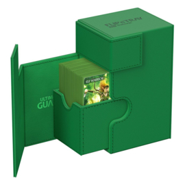 Flip´n´Tray Deck Case 80+ - Standard Size - XenoSkin - Green - MonoColor