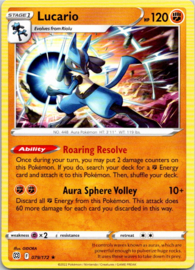 Lucario- BrilStr - 079/172 - Non Holo - Battle Box