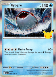 Kyogre - 30C - 019/128