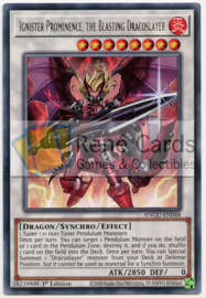 Ignister Prominence, the Blasting Dracoslayer - 1st. Edition - ANGU-EN048