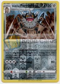 Galarian Perrserker - FusStri - 181/264 - Reverse