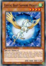 Crystal Beast Sapphire Pegasus - 1st Edition - SGX1-ENF08