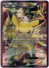Pikachu EX - XY124 - Promo - Pikachu-EX Red & Blue Collection