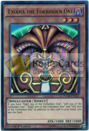 Exodia the Forbidden One - Unlimited  - YGLD-ENA17