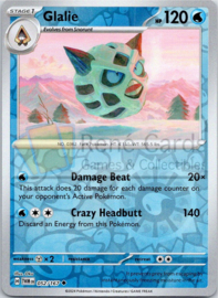 Glalie - TWM - 052/167 - Reverse