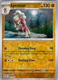 Lycanroc - OBF - 117/197 - Reverse
