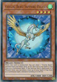 Crystal Beast Sapphire Pegasus - 1st. Edition - BLCR-EN053