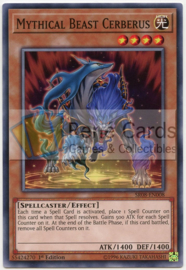 Mythical Beast Cerberus - 1st Edition - SR08-EN008