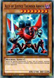 Ally of Justice Thunder Armor - 1st. Edition - HAC1-EN083