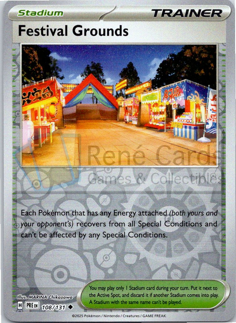 Festival Grounds - PRE - 108/131 - Reverse