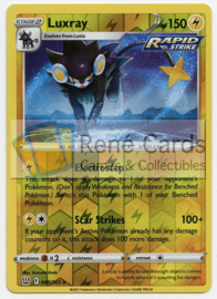 Luxray - Battle Styles - 048/163 - Reverse