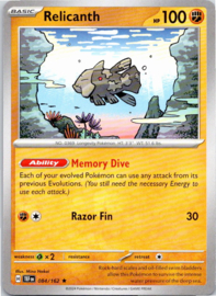 Relicanth - TEF - 084/162 - Non Foil