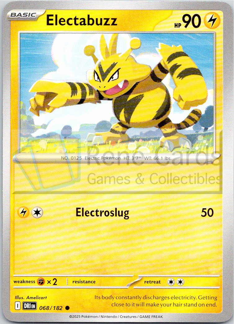 Electabuzz - DRI  - 068/182