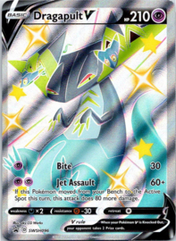 Dragapult V - SWSH096 - Promo - Shining Fates Premium Collection - Shiny Dragapult VMAX