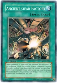 Ancient Gear Factory - 1st. Edition - SOI-EN039