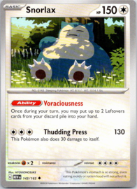 Snorlax - MEW - 143/165