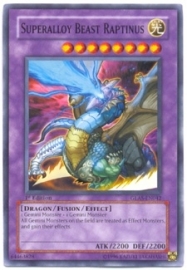 Superalloy Beast Raptinus - 1st. Edition - GLAS-EN042