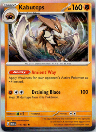 Kabutops - MEW - 141/165