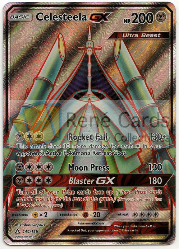 Celesteela GX (Full) 144/156, Ultra Prism