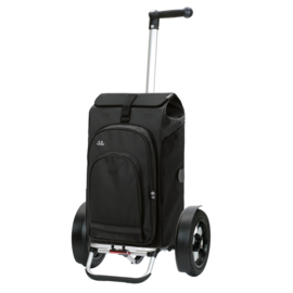 Boodschappenwagen met extra grote luchtbanden, Tura Shopper Hydro 3.0 zwart