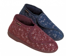 Pantoffel voor vrouw, pantoffel met klittenband,  Betsy - PR55151