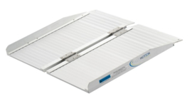 Opvouwbare oprijplaat aluminium - 61 cm