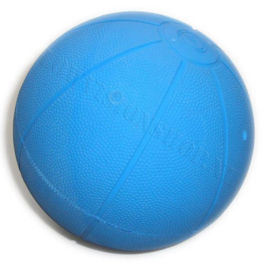 Rinkelbal, 25 cm, 1250 gram, blauw, voor slechtzienden goalbal spel