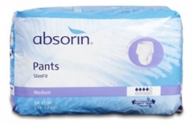 Anatomisch wegwerp incontinentiebroek 800 ml - Absorin Pants Slim fit