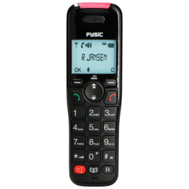 Combinatie telefoon met luid volume voor slechthorenden- Fysic FX-8025