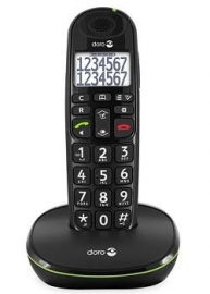 Loop telefoon voor slechthorenden, Doro PhoneEasy 110 zwart