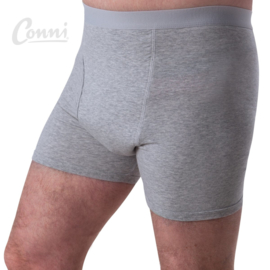 Incontinentiebroekje voor mannen, waterdichte boxershort, Conni Kalven Grijs