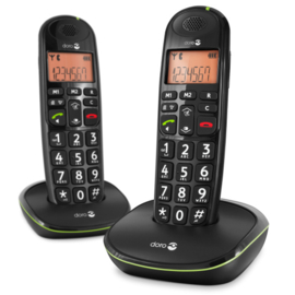 Loop telefoon voor slechthorenden, Doro PhoneEasy 100w Duo zwart - DOPE100WD-Z