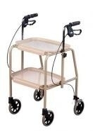 Serveerwagen in huis voor ouderen, binnen rollator (MW109)