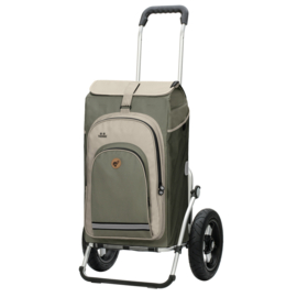 Boodschappenwagen met luchtbanden, Royal Shopper Hydro 2.1 grijs
