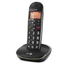 Telefoon voor slechtzienden, Doro Phone Easy 100w, zwart - DOPE100W-Z