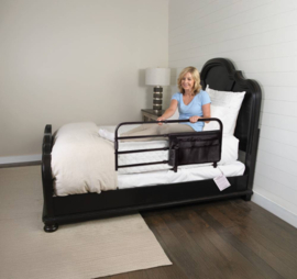 Bedhek, in lengte verstelbaar en opklapbaar bedhek (Pivot-rail)