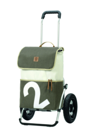 Boodschappenwagen met extra grote luchtbanden van 29 cm, Royal Shopper 360° Mole 2